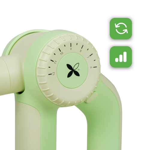 Masażer elektryczny HABYS Pro Therapy Go Green – kompaktowy pistolet do masażu 