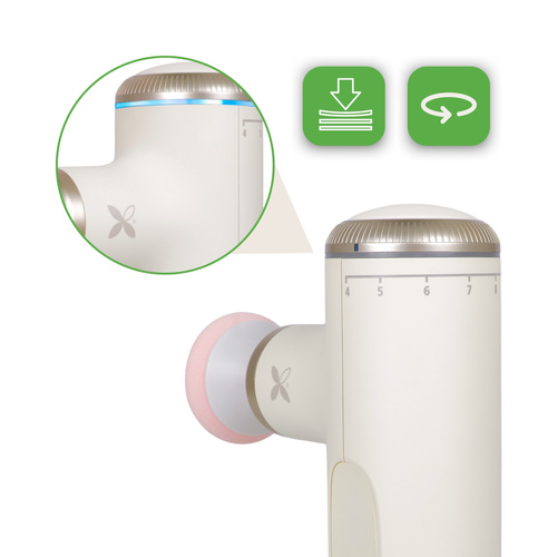Pistolet do masażu Masażer wibracyjny Massage gun Pulse Mini - Ivory