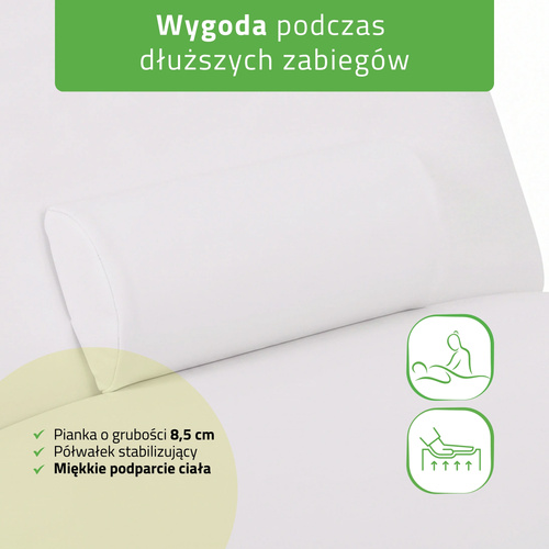 Elektryczny stół zabiegowy Camilla ERGO 2 White | Habys - 2 silniki