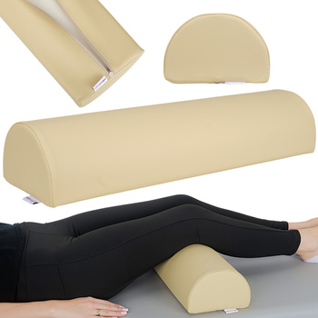 Półwałek do masażu pod stopy lub pod kolano - 60x18x12 (tapicerka Comfy Base)
