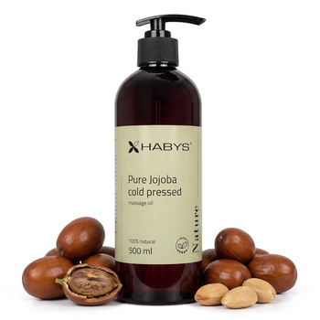 Olejek jojoba do masażu Nature Pure 500 ml | Habys