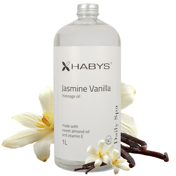 Olejek do masażu Daily Spa Jasmine Vanilla HABYS 1L