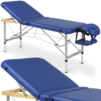 Stół do masażu Aero Plus 60 cm - granatowy | 5 lat gwarancji