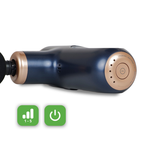 Pistolet do masażu Masażer wibracyjny Massage gun Pulse Mini - Blue Navy