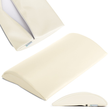 Półwałek lędźwiowy do masażu - 40x25x5 (tapicerka Satin Comfort)