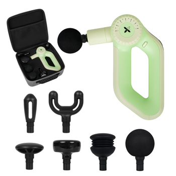 Masażer elektryczny HABYS Pro Therapy Go Green – kompaktowy pistolet do masażu