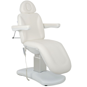 Fotel kosmetyczny elektryczny Ravia PRO 3 White | Habys