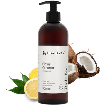 Olejek do masażu Daily Spa Citrus Coconut HABYS 500 ml