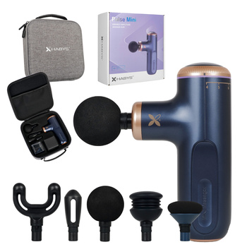 Pistolet do masażu Masażer wibracyjny Massage gun Pulse Mini - Blue Navy